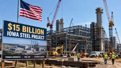 Billion Iowa Steel Project Could Create Thousands of U.S. Jobs
