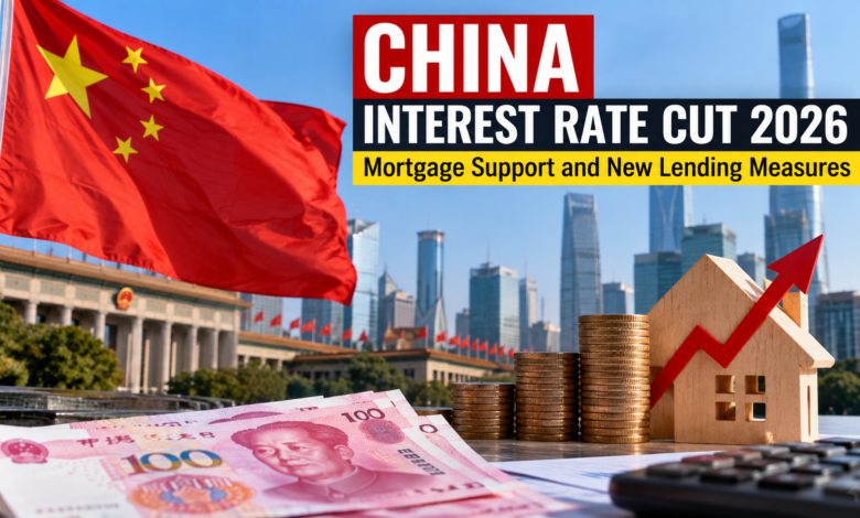 China Interest Rate Cut 2026: Mortgage Support and New Lending Measures
