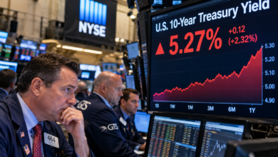 Global Bond Market Selloff Pushes U.S. Treasury Yields Above 5%