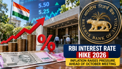 RBI Interest Rate Hike 2026: Inflation Raises Pressure Ahead of October Meeting RBI Interest Rate Hike 2026: Inflation Raises Pressure Ahead of October Meeting