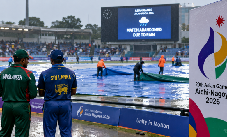 Asian Games Cricket 2026: Rain Sends Sri Lanka and Bangladesh Into Semi-Finals Asian Games Cricket 2026: Rain Sends Sri Lanka and Bangladesh Into Semi-Finals