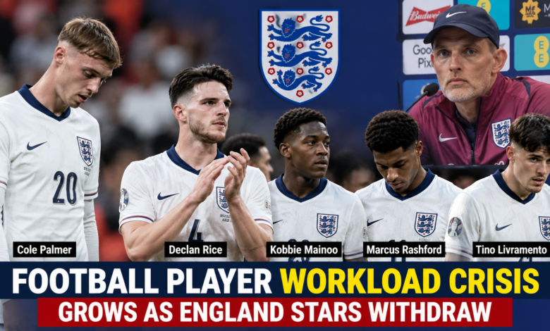 Football Player Workload Crisis Grows as England Stars Withdraw Football Player Workload Crisis Grows as England Stars Withdraw